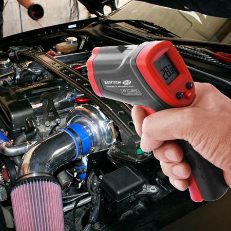 Бесконтактный термометр (пирометр) МЕГЕОН 16401 купить по низкой цене | МАКСПРОФИТ