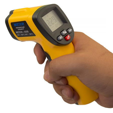 Инфракрасный термометр (пирометр) МЕГЕОН 16350 купить по низкой цене | МАКСПРОФИТ