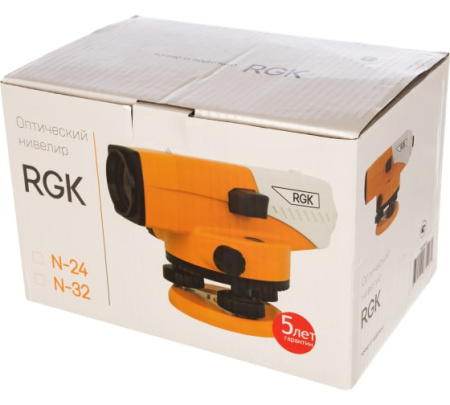 Оптический нивелир RGK N-32 купить по низкой цене | МАКСПРОФИТ